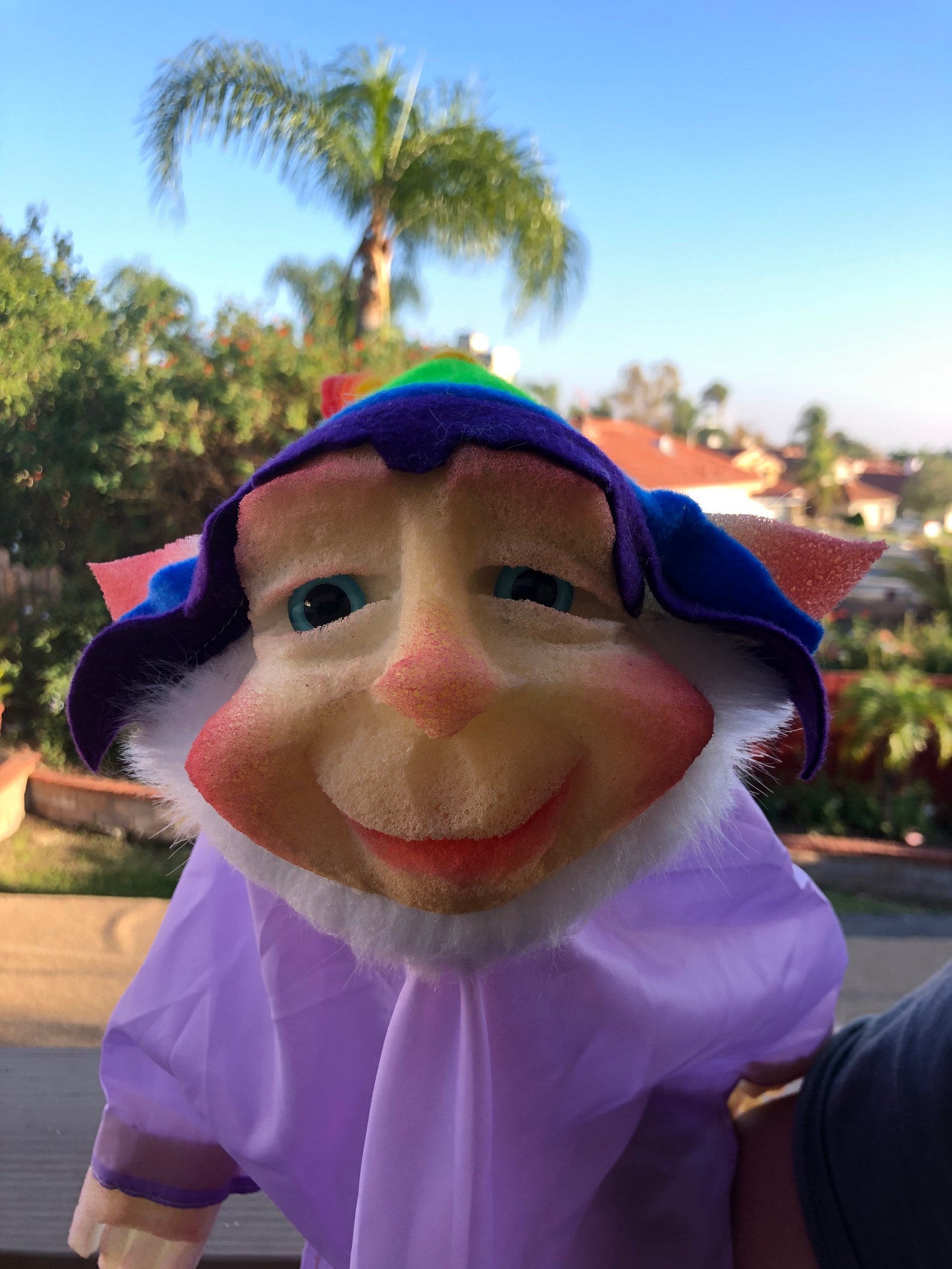 Hand Carved Foam Puppet Etsy