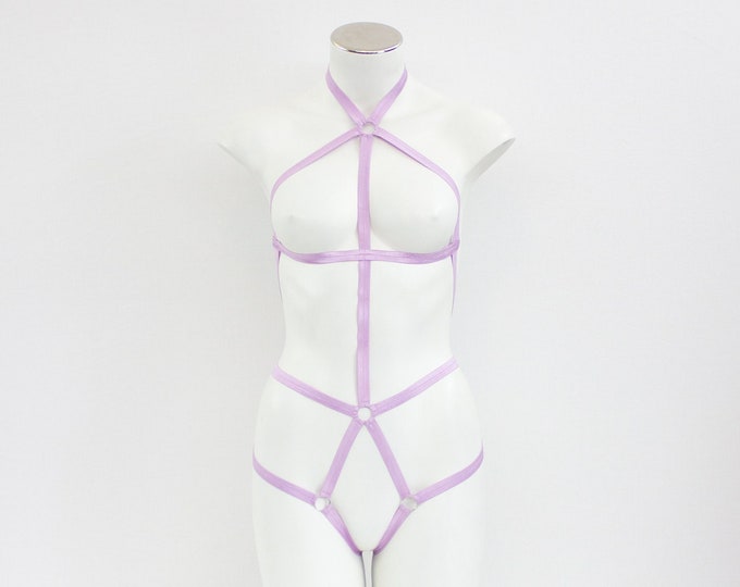 Dora Bodysuit : PASTEL PURPLE