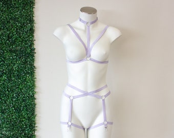 Delella Harness Set: Limited Edition Iris Purple