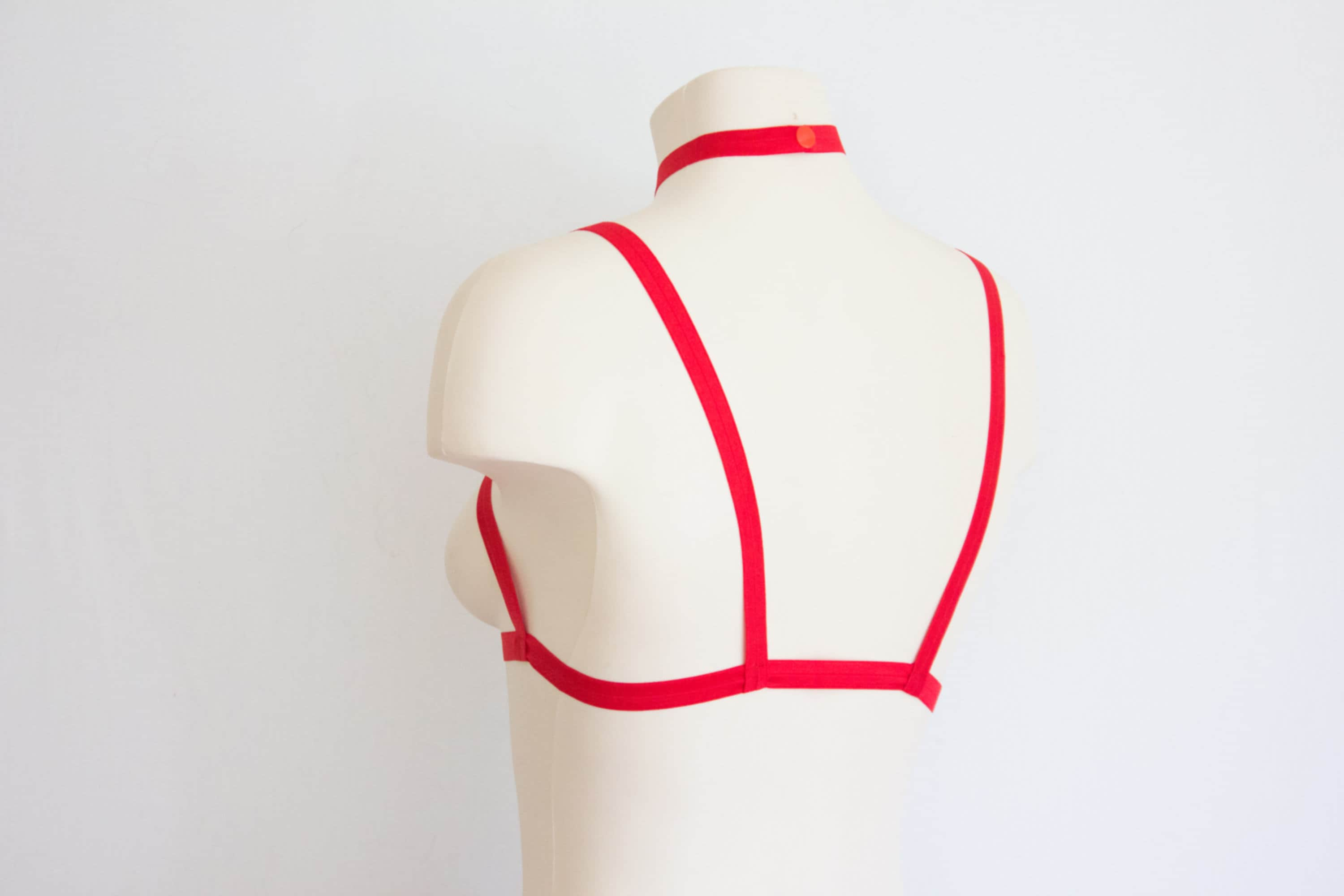 Cage Bra Srappy Harness Lingerie 