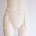 Pink Garter Belt: DDLG, Pastel Goth, Lace Lingerie, Pink Lingerie, Adult Roleplay, Ruffle Garter, Pastel Pink Clothing, Costume Lingerie 
