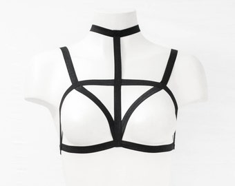 Venus Bralette Delux: BLACK