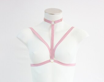 Delella Cage Bralette: Limited Edition Vintage Rose!