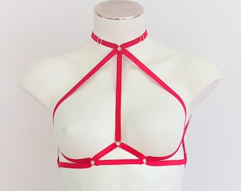 Micro Tart Bralette: RED +