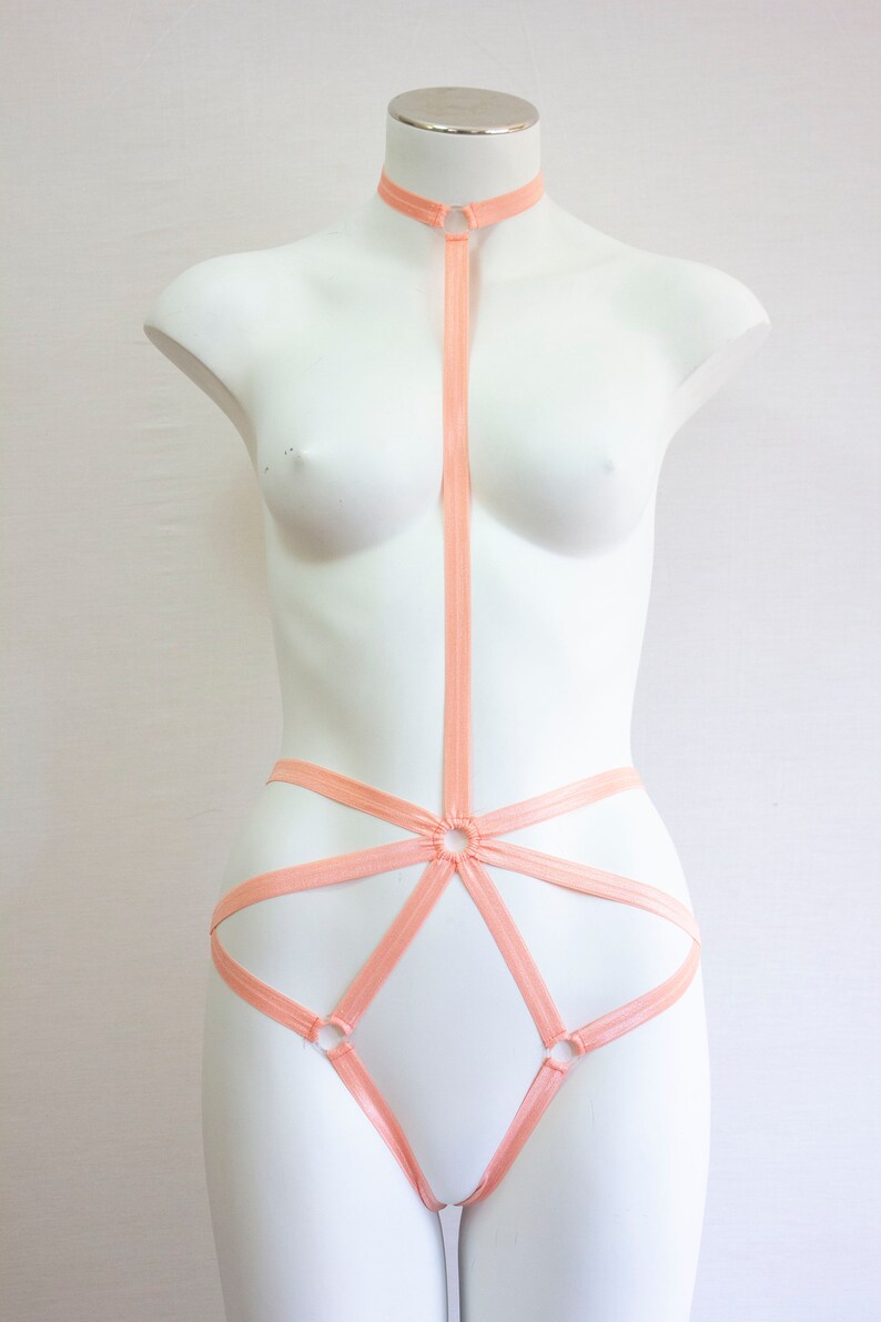 pastel orange outfit