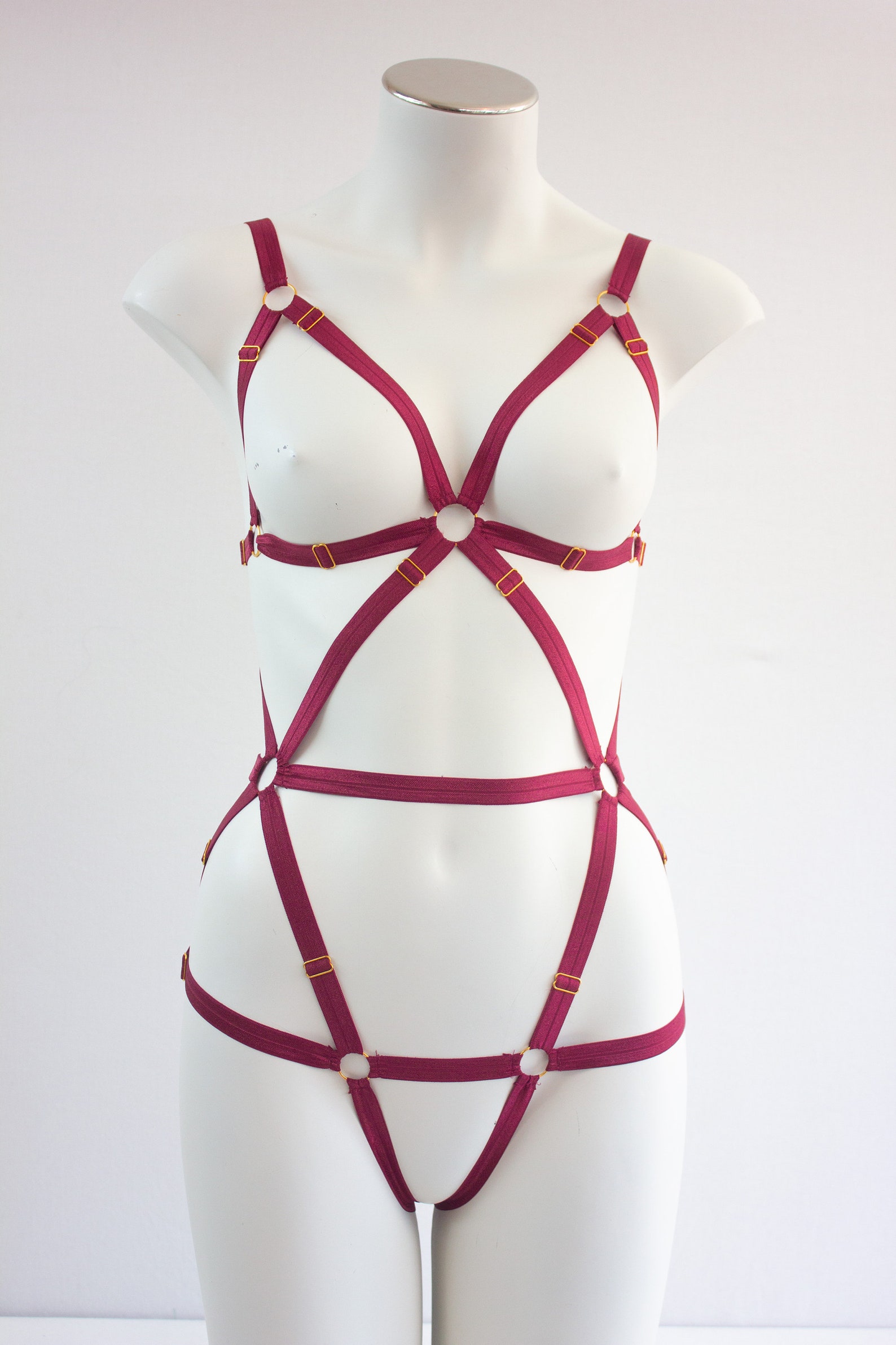 All Nighter Harness Bodysuit