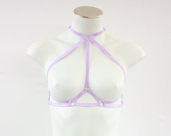 Micro - Tart Crop Top - PASTEL PURPLE