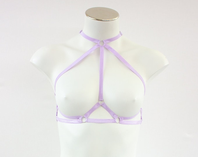 Micro - Tart Crop Top - PASTEL PURPLE