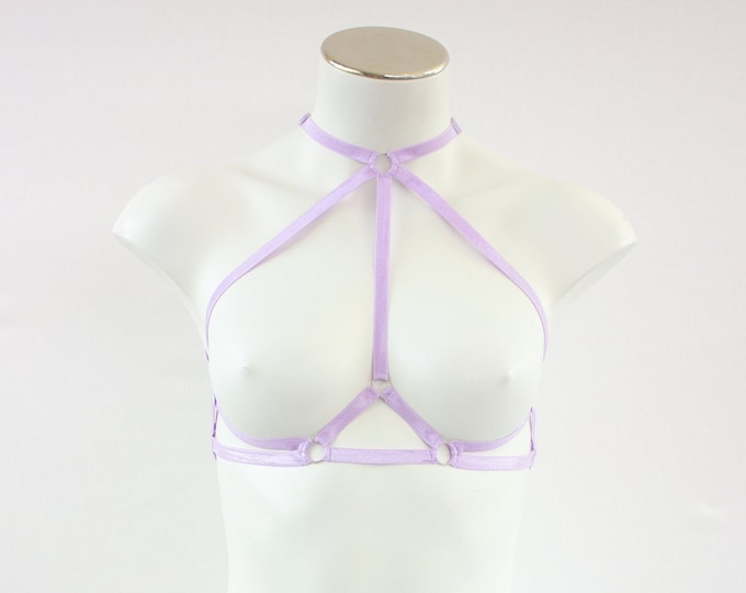 Micro - Tart Crop Top - PASTEL PURPLE