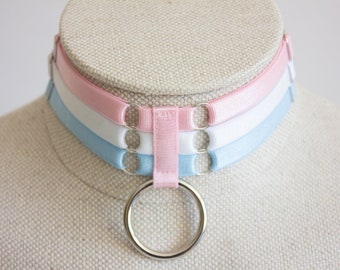 Pride Choker Necklace : Trans Pride