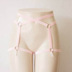 Plus Size Pastel Body Harness 