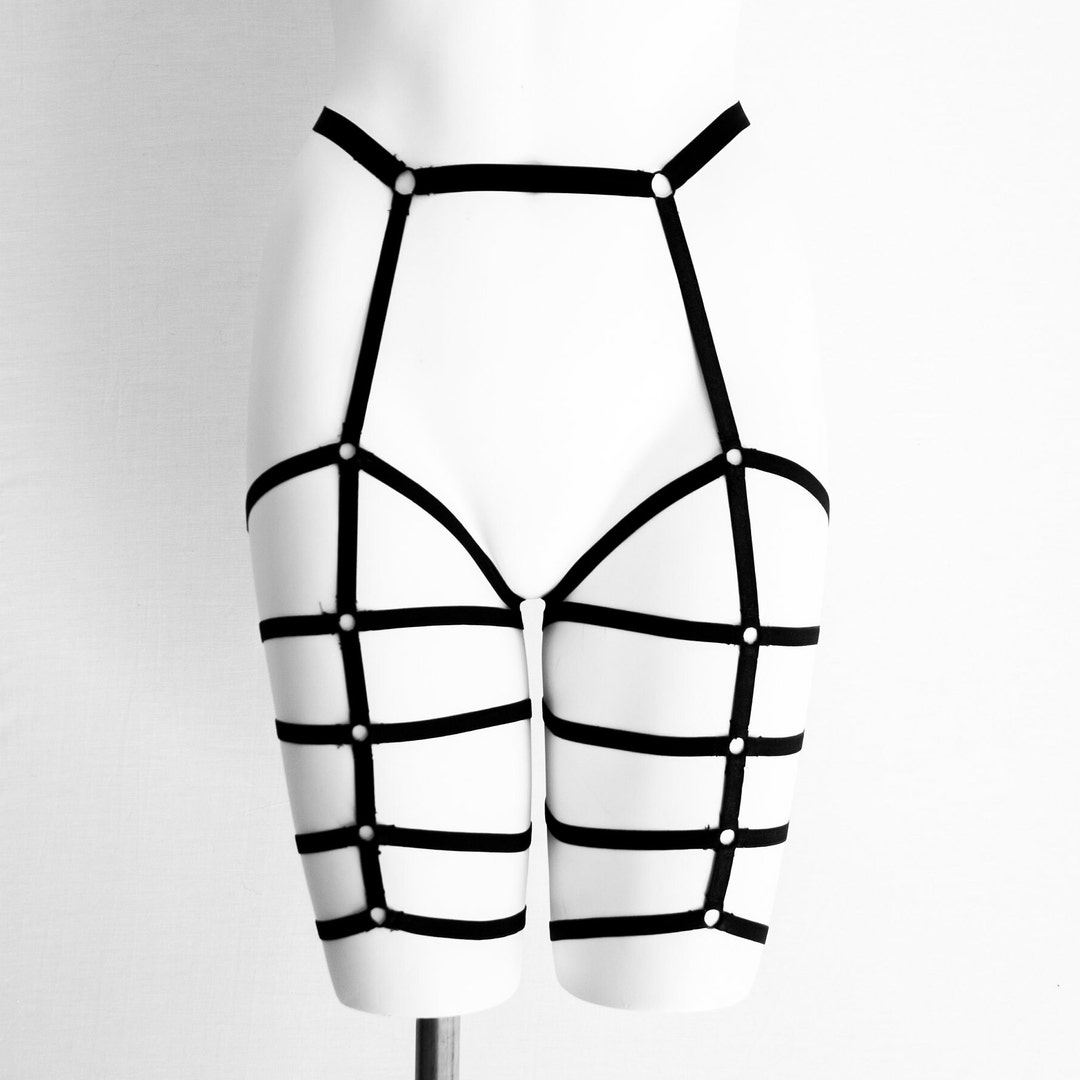 Belt and Leg Harness Integrated Bra Set main image 1