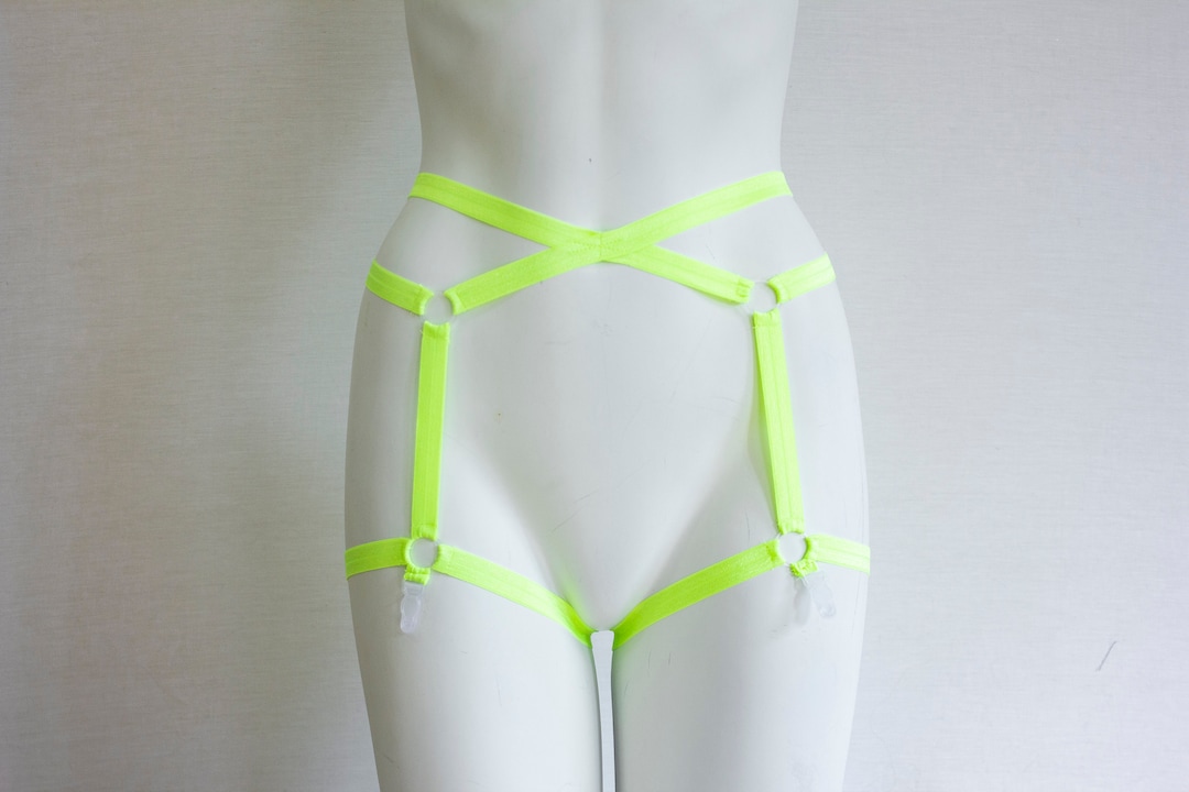 yellow garter belt Corset Garters – Trashy.com