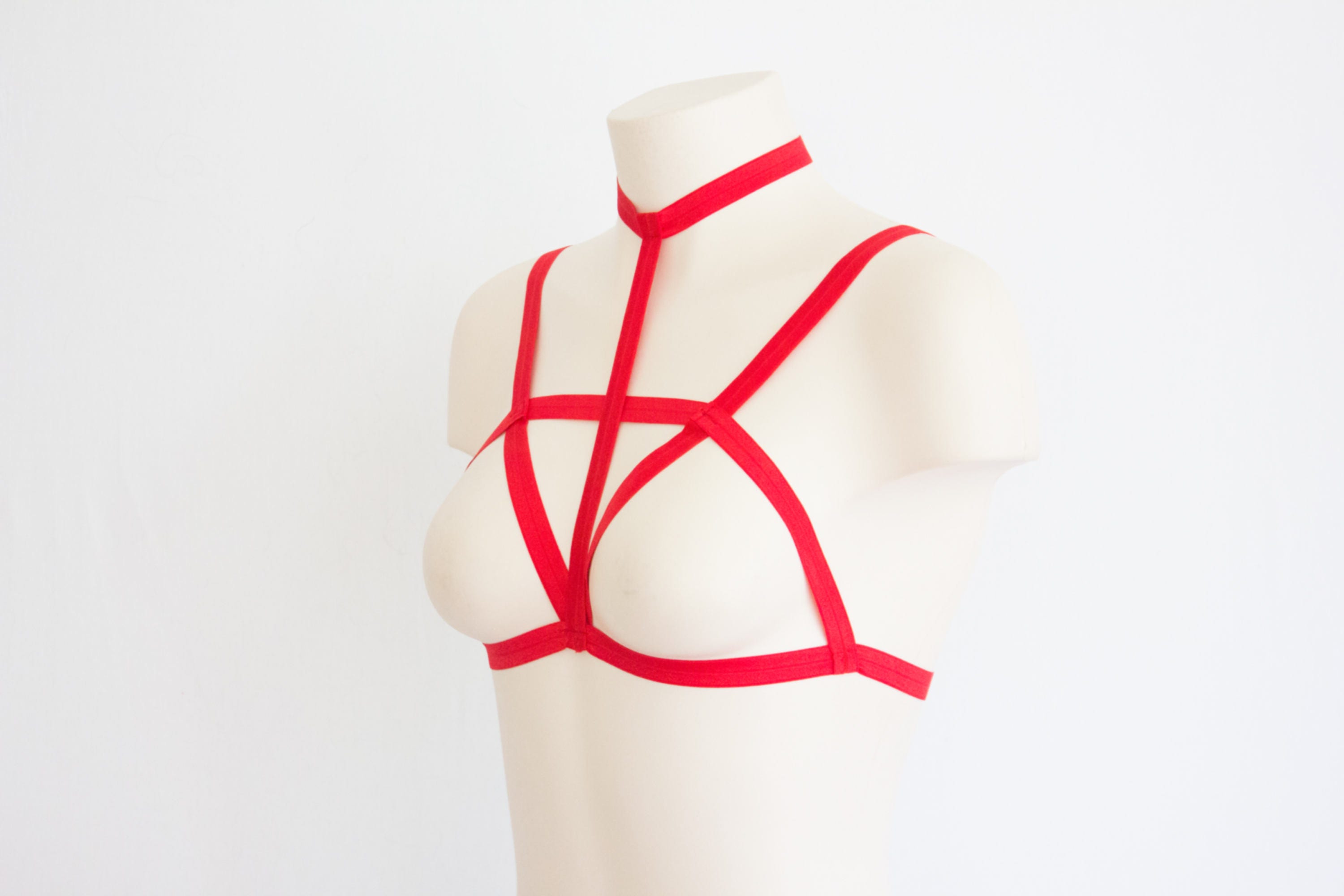 Cage Bra Srappy Harness Lingerie 