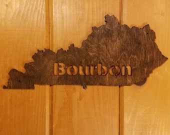 Kentucky State Bourbon Sign