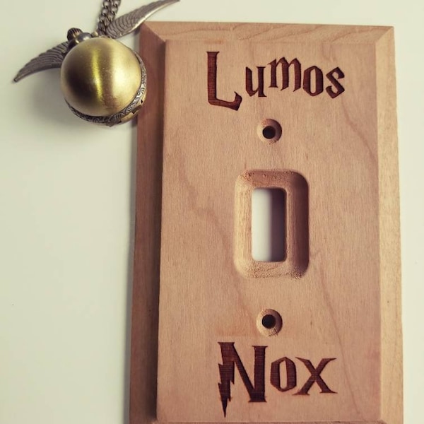 Lumos/Nox Light Switch Cover