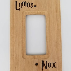 Lumos/Nox Light Switch Cover