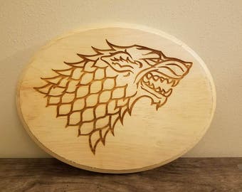 Game Of Thrones Stark House Sign