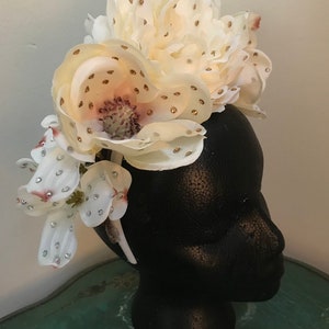 White Flower Crown Bild 3