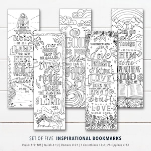 Lesezeichen zum Ausmalen Inspirational Bibel Vers