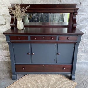 SOLD Antique Empire Buffet