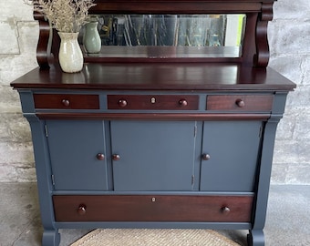 SOLD Antique Empire Buffet