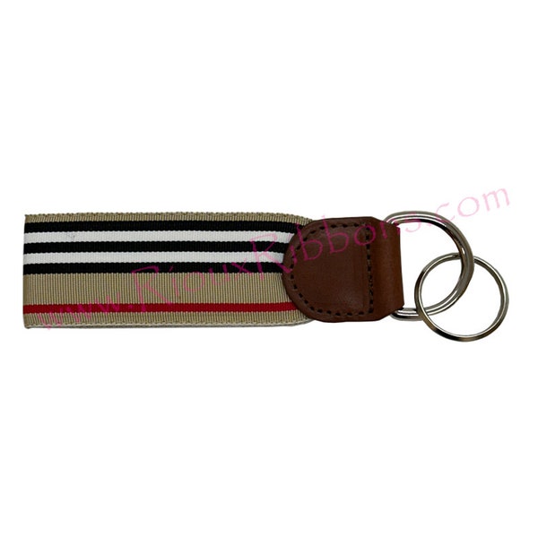 Uptown Girl (Tan) E'toile Ribbon Key Fob