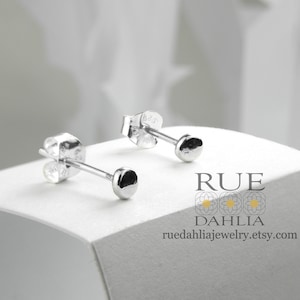 Tiny Pebble Stud Earrings Silver Small Posts Recycled Silver Studs Eco Friendly Jewelry Pebble Studs under 50 Unisex Gift for her
