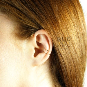 Ear Wrap Gold Ear cuff no Piercing Cartilage Cuffs Silver Simple Ear Cuffs teen gift for women