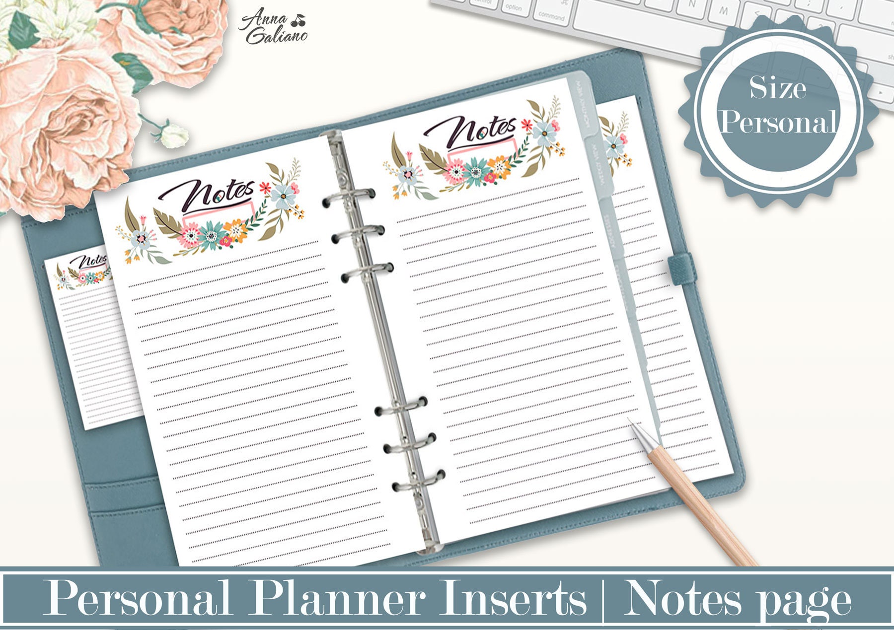 Personal Ring Planner Essentials Bundle 5-in-1 Printable | Etsy