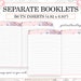 B6 TN Inserts, Printable Travelers Notebook Inserts, B6 Dot Grid ...