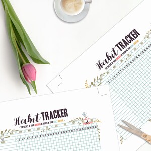 Happy Planner Habit Tracker Printable, Daily Habits Planner, Monthly ...