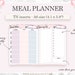 A6 Inserts TN Printable Travelers Notebook Inserts Weekly - Etsy