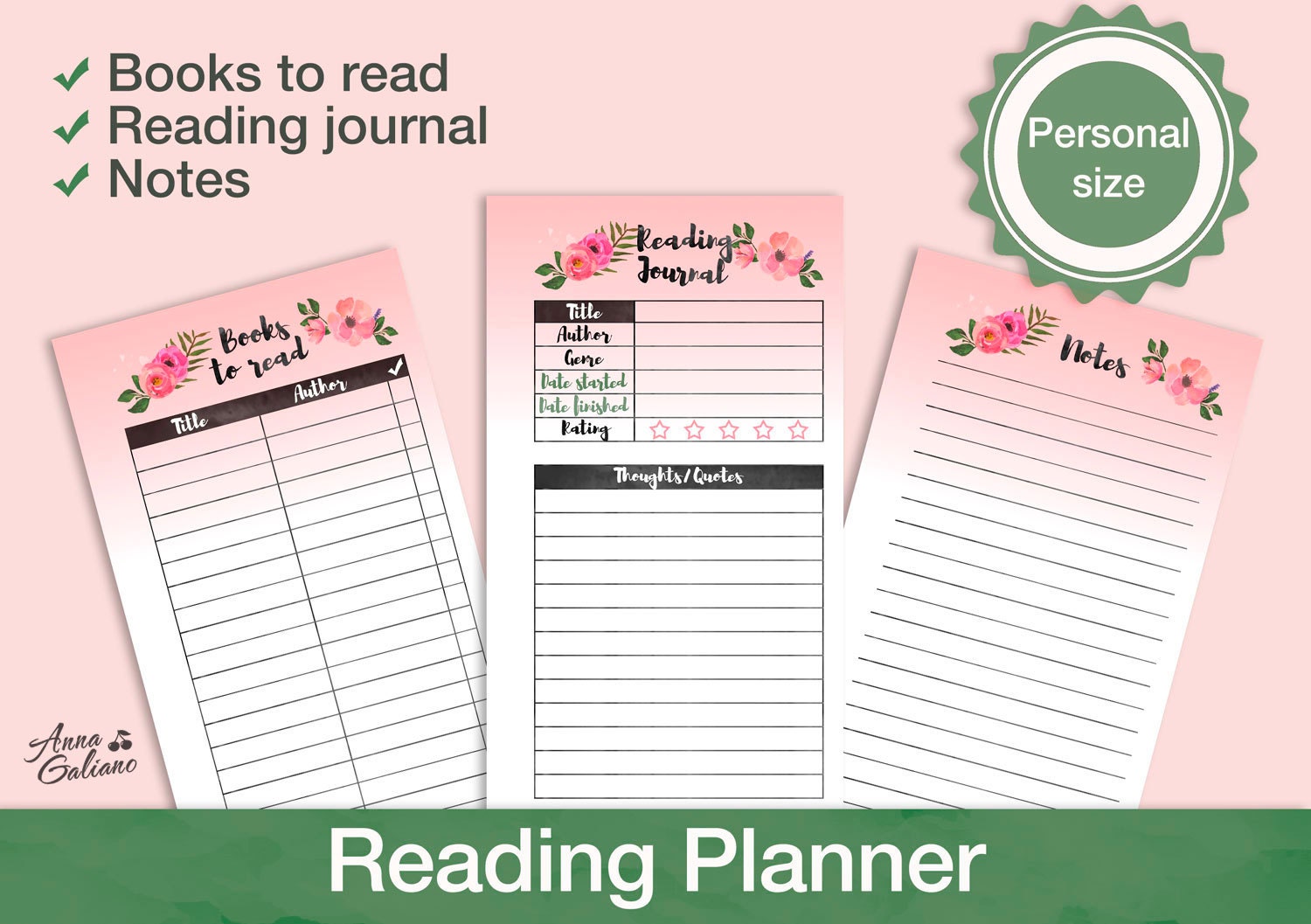 Reading journal Reading journal