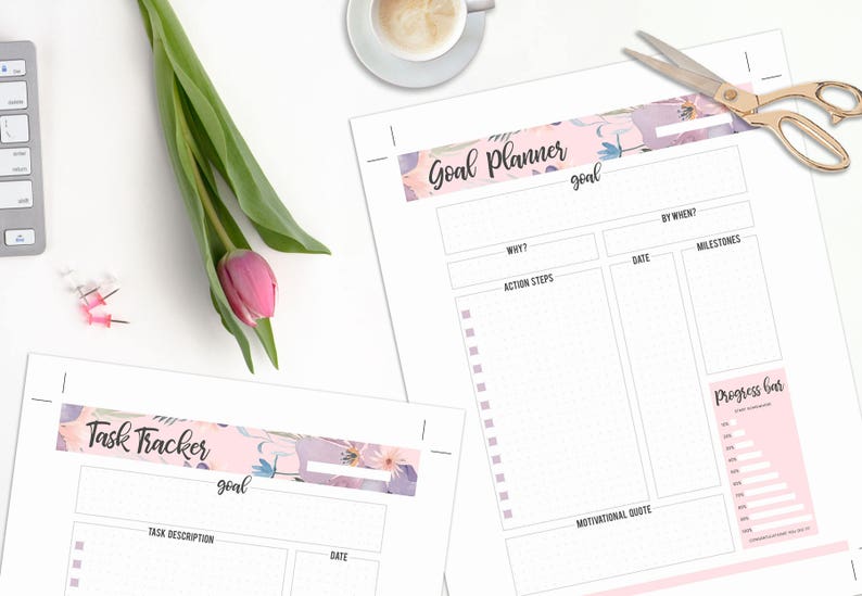 Happy Planner Inserts Printable Goal Planner Printable Goal - Etsy UK