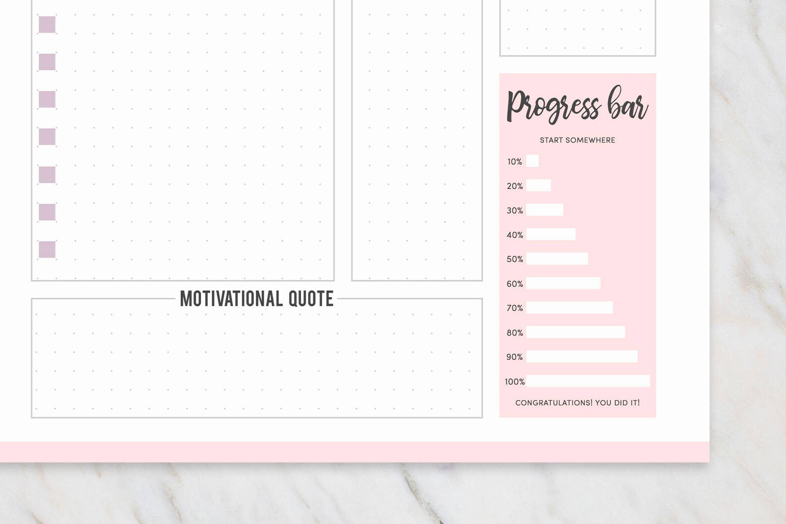 Happy Planner Inserts Printable Goal Planner Printable Goal - Etsy UK