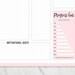 Happy Planner Inserts Printable, Goal Planner Printable, Goal Setting ...