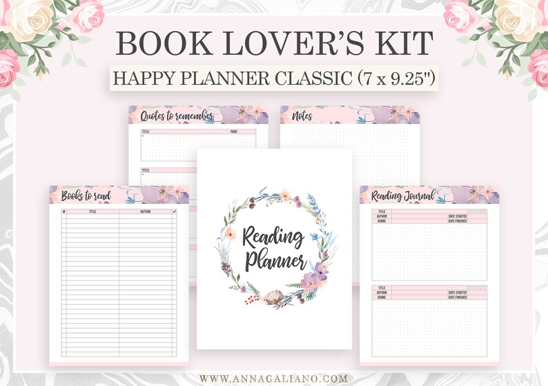 Life Planner, Happy Planner Insert Printable, Productivity Planner ...