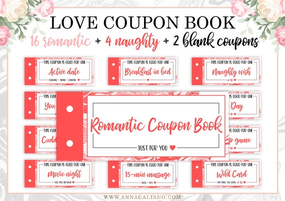 coupon book gift for boyfriend