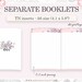 A6 Inserts TN, Printable Travelers Notebook Inserts, A6 Dot Grid ...