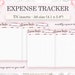 A6 Expense Tracker, A6 Inserts TN, A6 Monthly Expenses, Printable ...