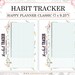 Happy Planner Habit Tracker Printable, Daily Habits Planner, Monthly ...