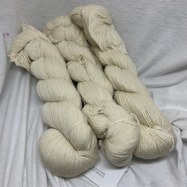 Malabrigo Lace Weight Yarn in 063 Natural