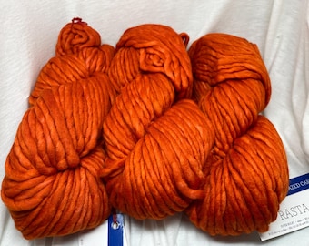 Malabrigo Rasta Superbulky Yarn in 016 Glazed Carrot