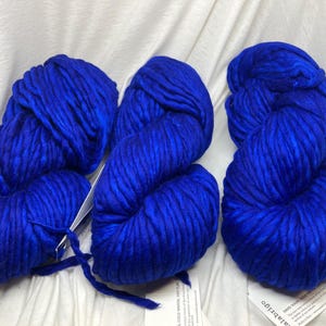 Malabrigo Rasta Superbulky Yarn in 415 Matisse Blue image 1