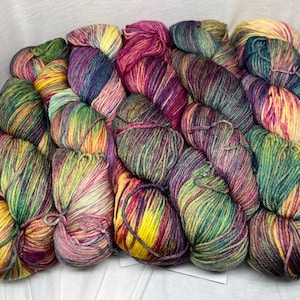 Malabrigo Arroyo Sport Weight Yarn in 866 Arco Iris