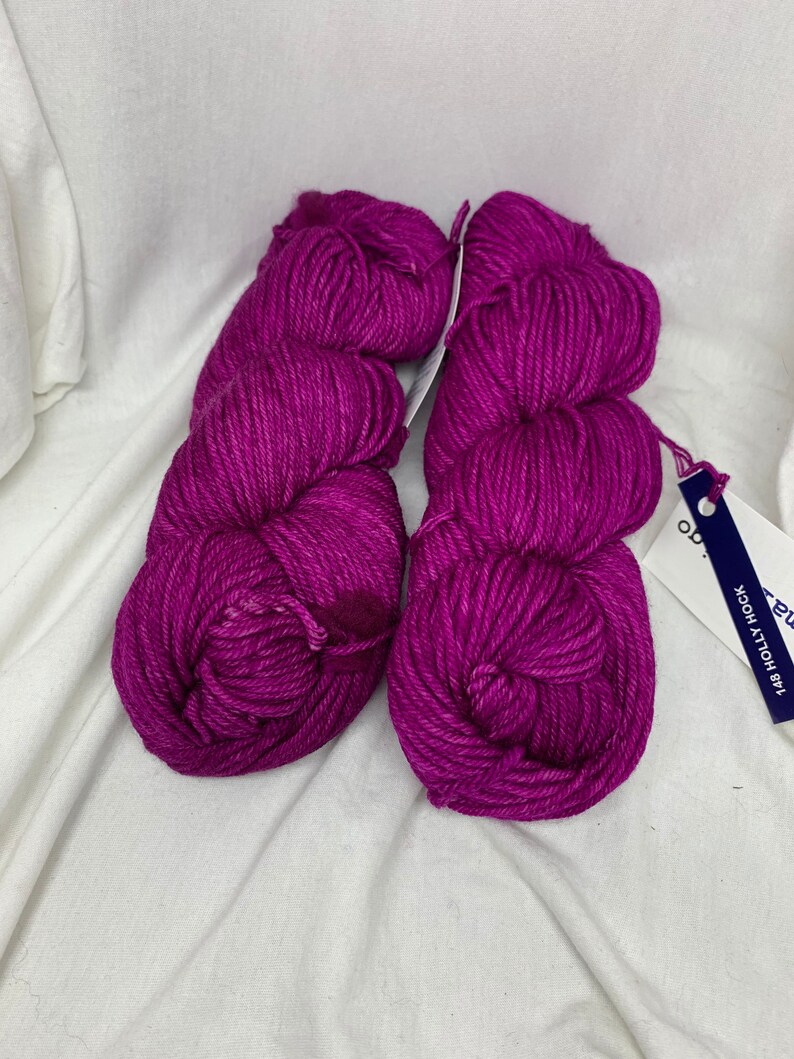 FREE USA SHIPPING Malabrigo Rios Worsted Weight Yarn in 148 Holly Hock