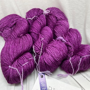 Malabrigo Rios Worsted Weight Yarn in 148 Holly Hock