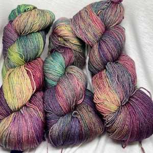Malabrigo Sock Fingering Weight Yarn in 866 Arco Iris