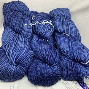 Malabrigo Rios Worsted Weight Yarn in 210 Blue Jean